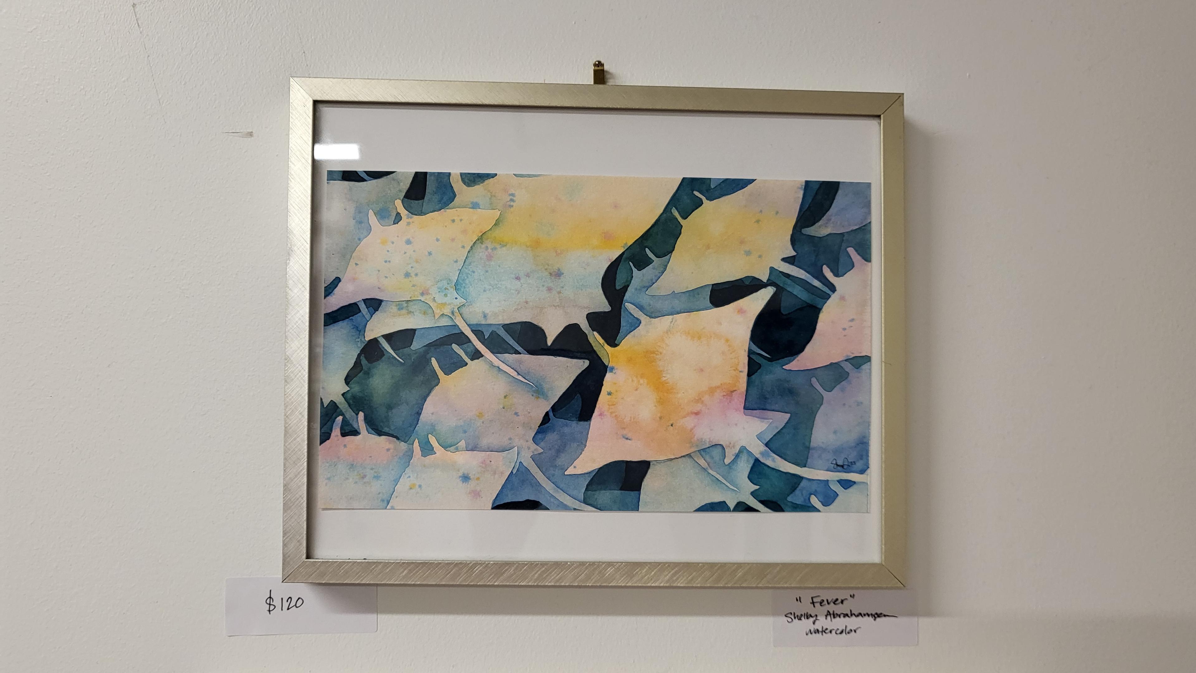 Fever - Framed Original Watercolor Painting